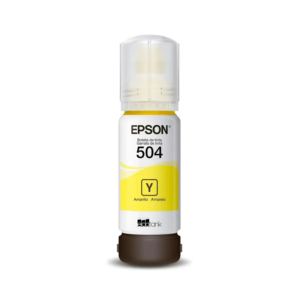 Refil de Tinta Epson 504 (Amarelo)
