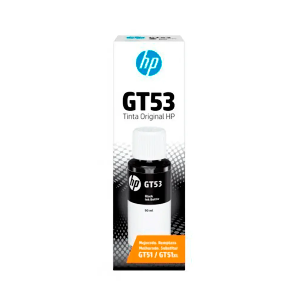 Refil de Tinta HP GT53 Preta