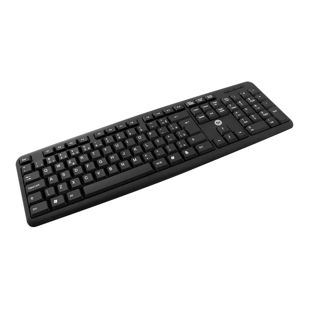 Teclado USB Bright Preto