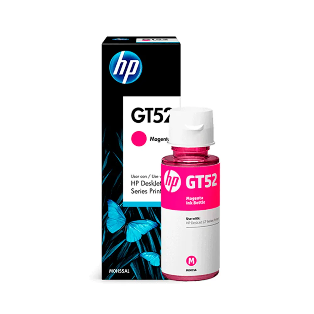 Refil de Tinta HP GT52 Magenta