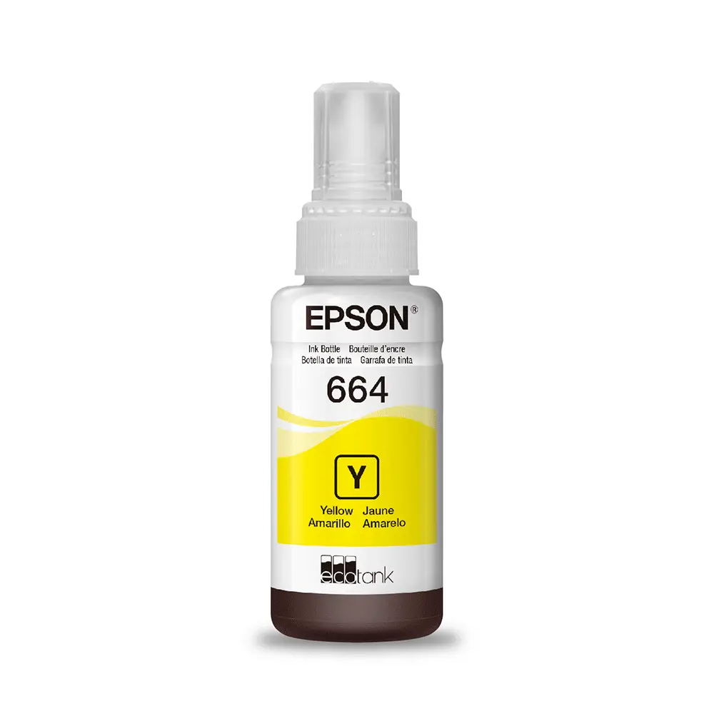Refil de Tinta Epson 664 (Amarelo)