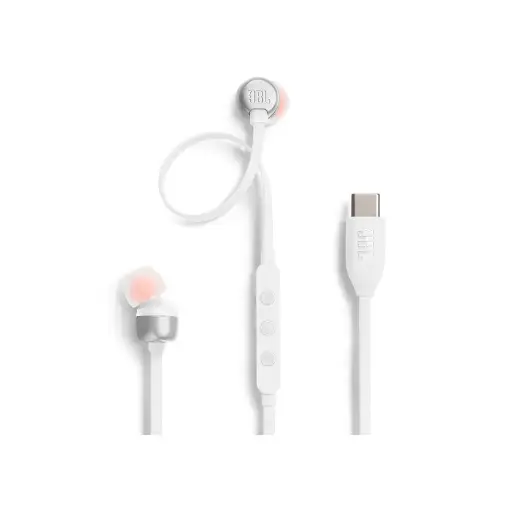 Fone de Ouvido JBL TUNE 310, USB-C Branco