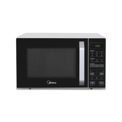 Micro-ondas Midea 27 Litros - MXSA27P, Branco / Preto 127V