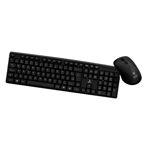 Combo Kross Teclado e Mouse USB, Com Fio, Elegance - KE-KM400V1 2 Preto